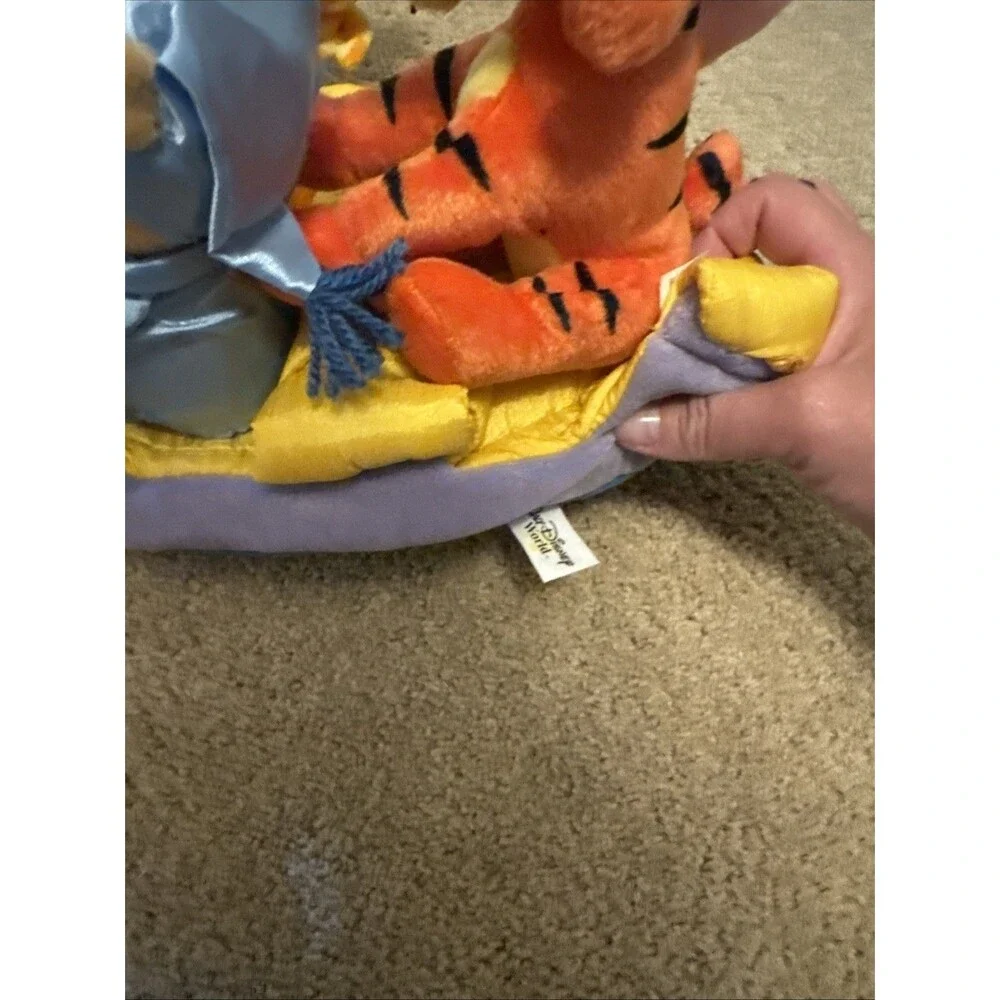 RARE Disney Adventures of Winnie Pooh & Friends Plush Hunny Car  Heffalump Set